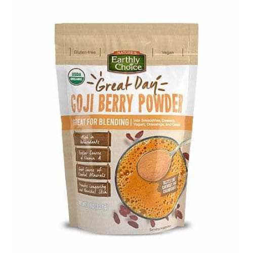 NATURES EARTHLY CHOICE NATURES EARTHLY CHOICE Powdr Blendg Goji Bry Org, 8 oz