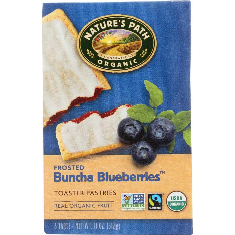 Natures Path Nature's Path Frosted Buncha Blueberries Toaster Pastries, 11 oz