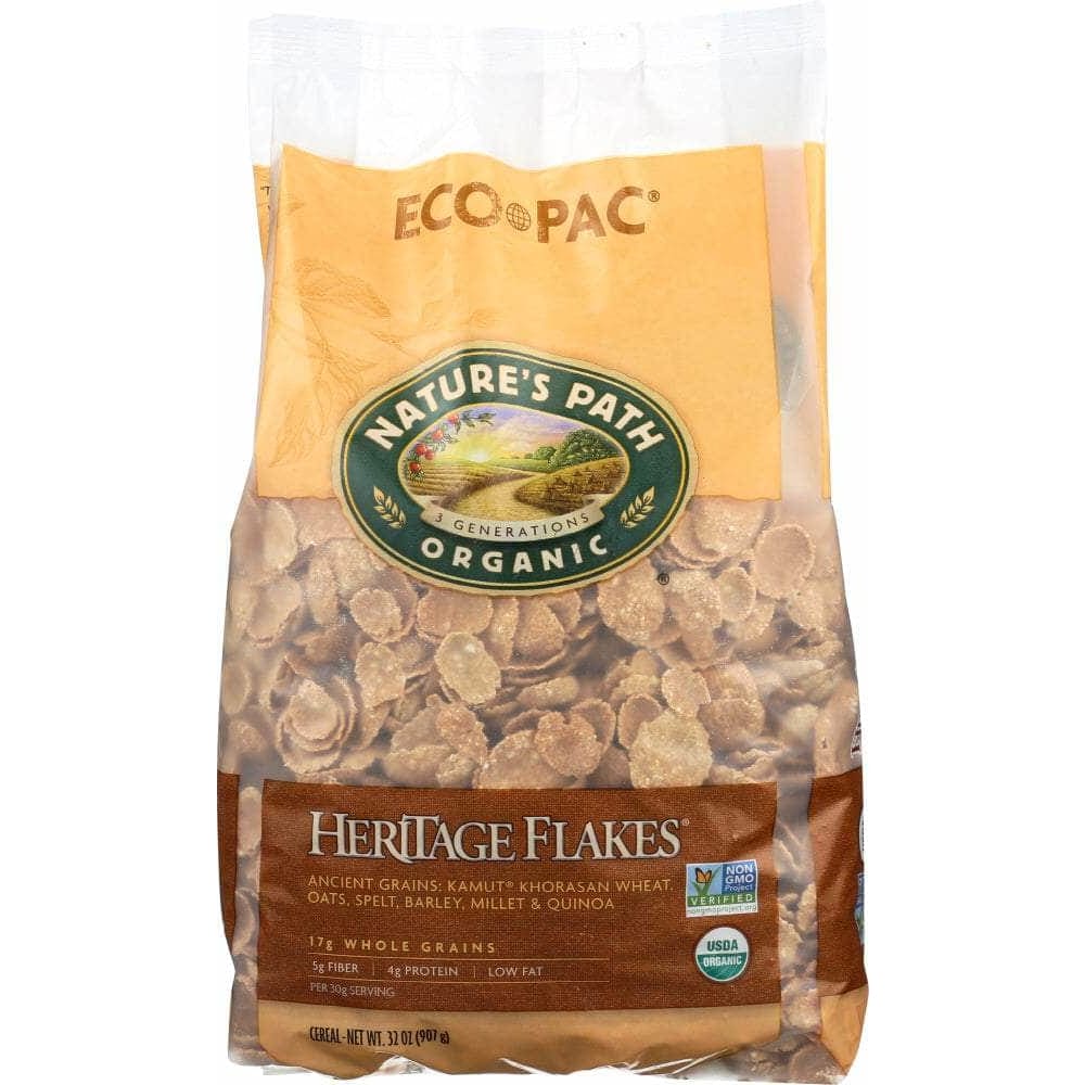 Natures Path Natures Path Heritage Flakes Cereal Organic Eco Pac, 32 oz