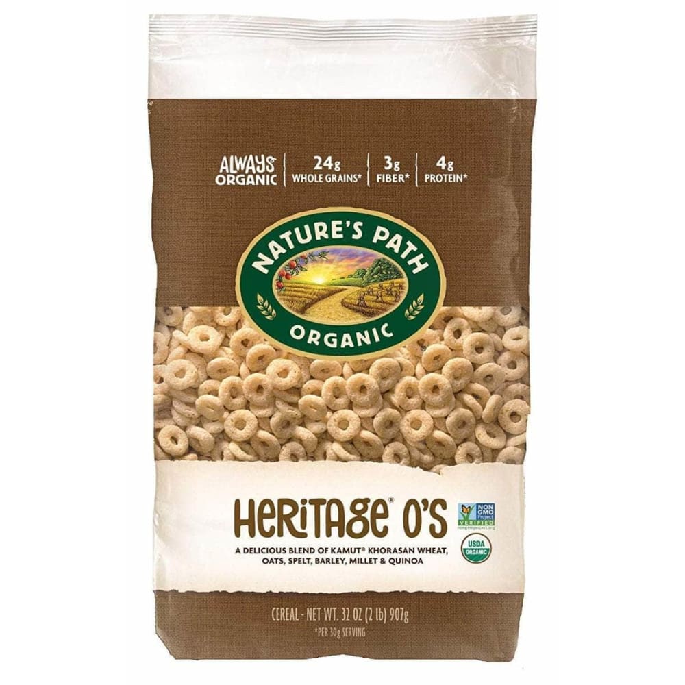 Natures Path Natures Path Heritage O's Cereal Organic, 32 oz