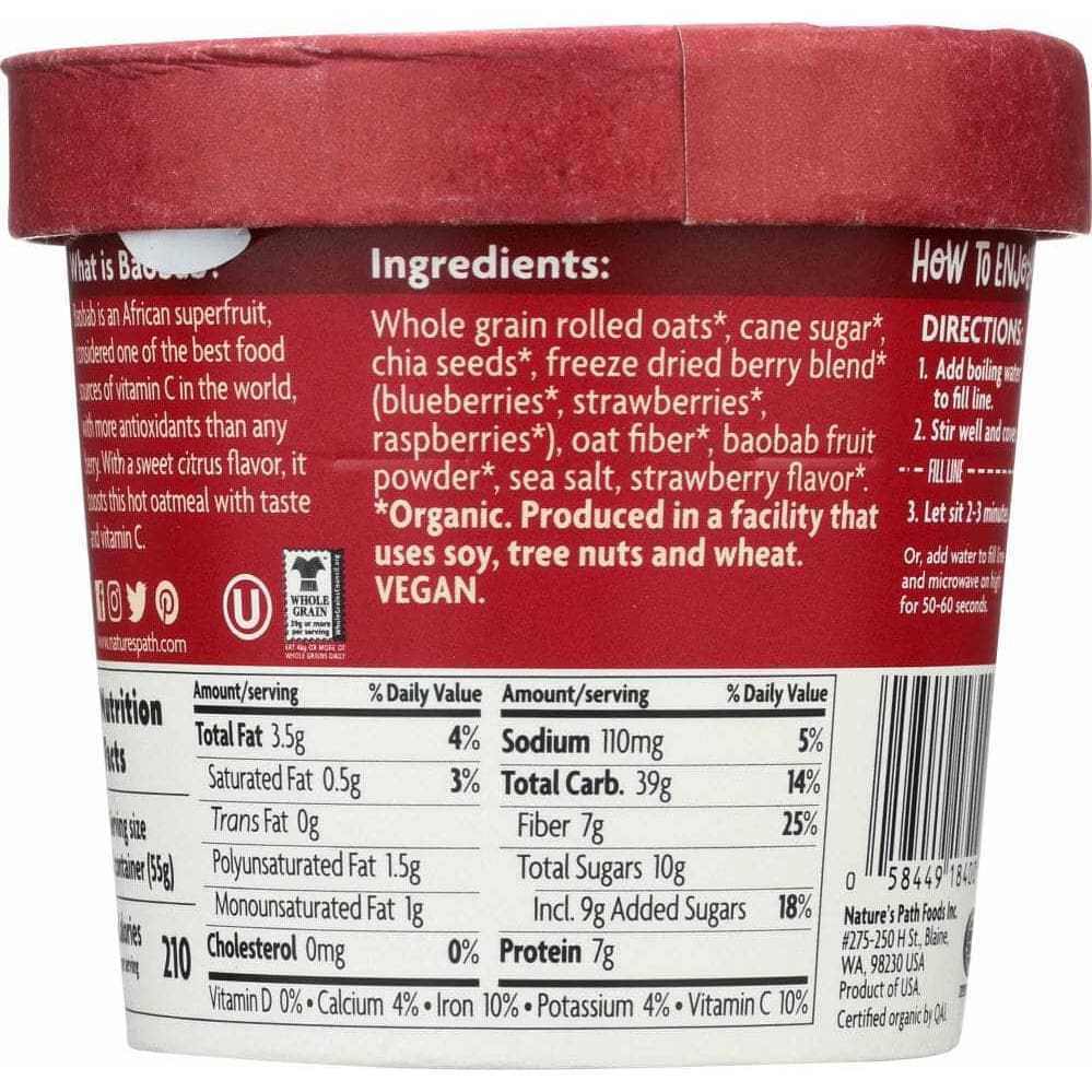 Natures Path Natures Path OATMEAL CUP SMMR BERRIES (1.940 OZ)