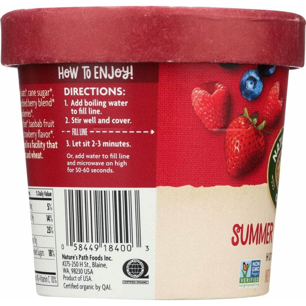 Natures Path Natures Path OATMEAL CUP SMMR BERRIES (1.940 OZ)