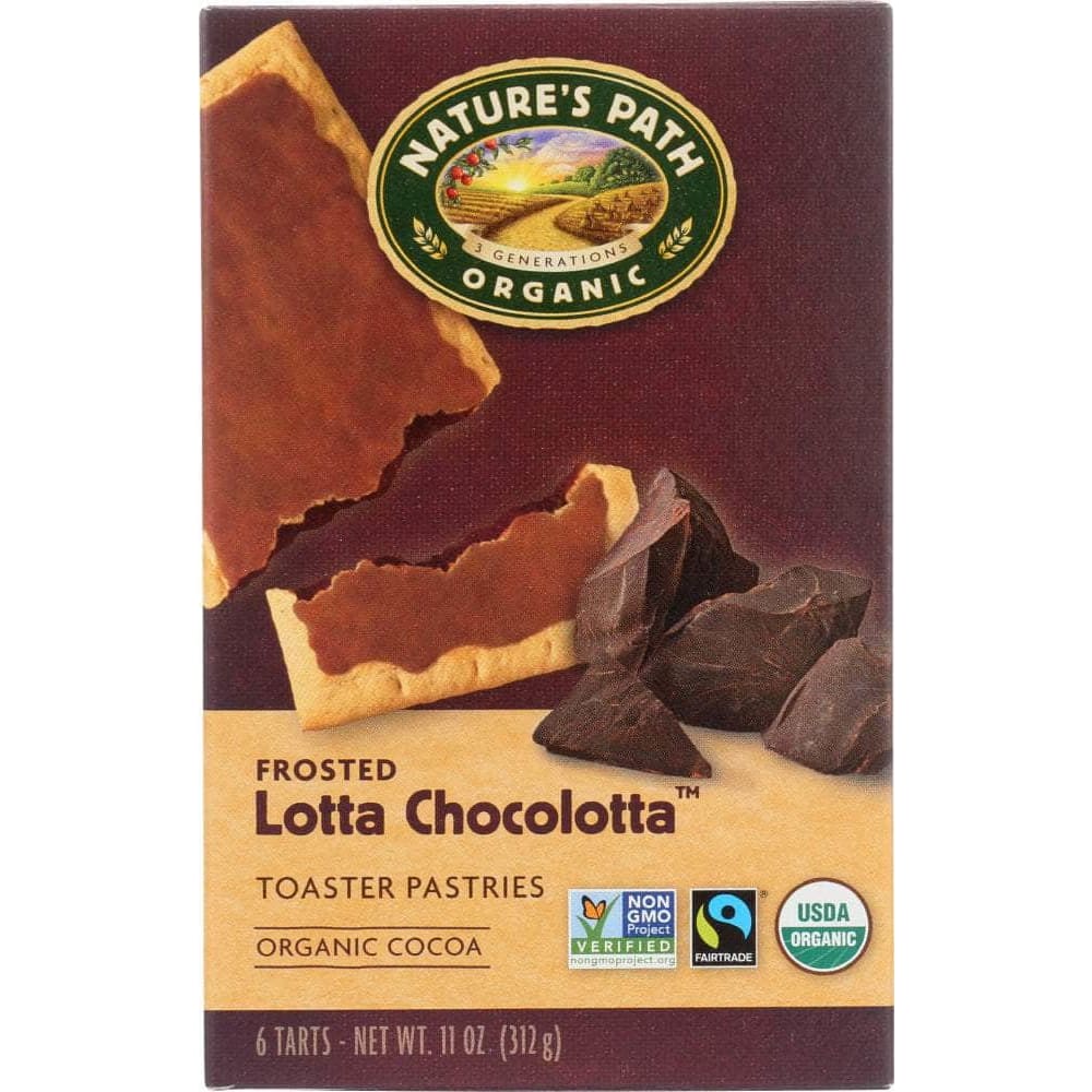 Natures Path Nature's Path Organic Frosted Lotta Chocolotta Toaster Pastries, 11 oz