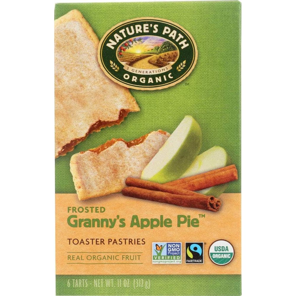 Natures Path Nature's Path Organic Frosted Toaster Pastries Grannys Apple Pie, 11 oz