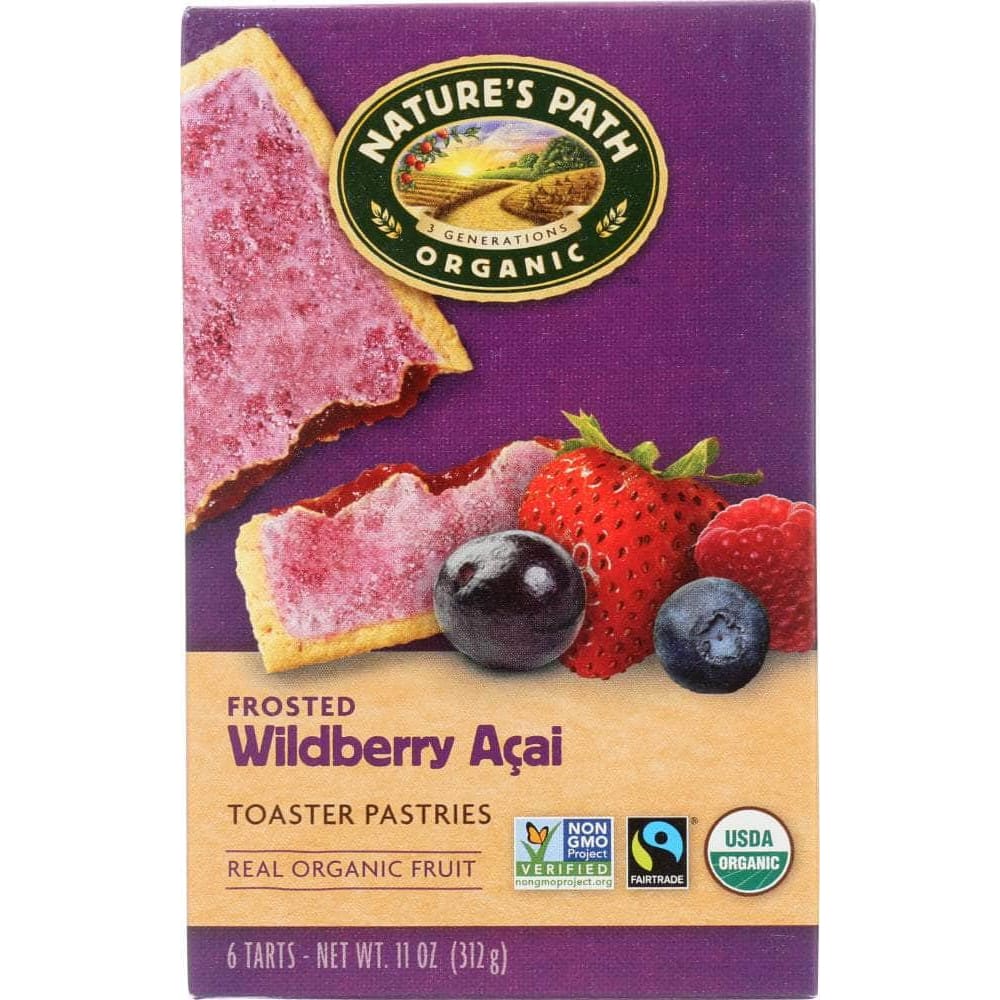 Natures Path Natures Path Organic Frosted Toaster Pastries Wildberry Acai, 11 oz
