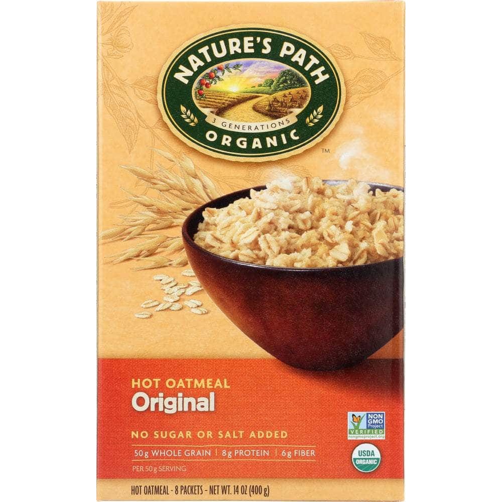 Natures Path Nature's Path Organic Instant Hot Oatmeal Original 8 Packets, 14 oz