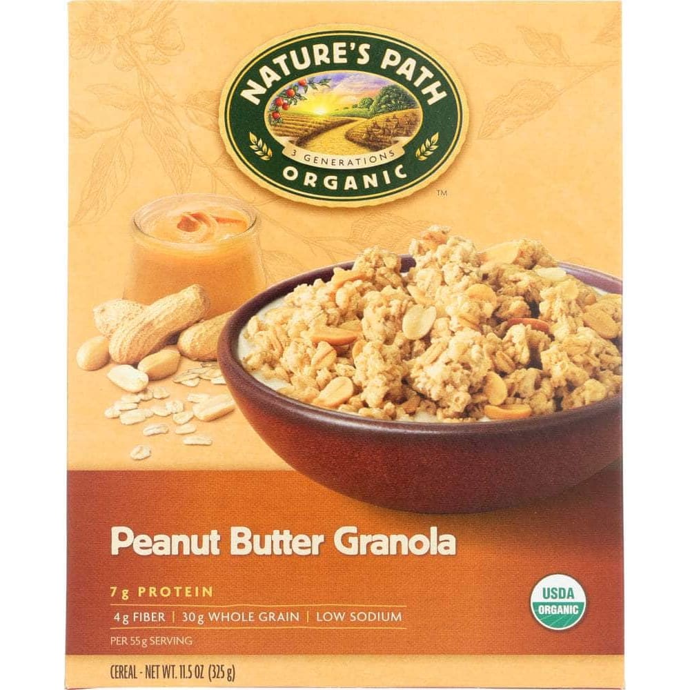 Natures Path Nature's Path Organic Peanut Butter Granola Cereal, 11.5 oz
