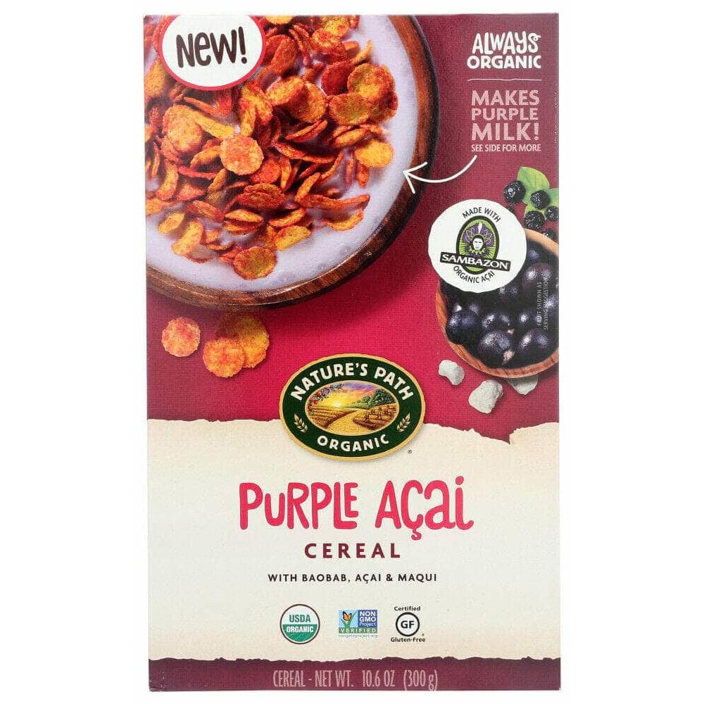 NATURES PATH NATURES PATH Purple Acai Cereal, 10.6 oz