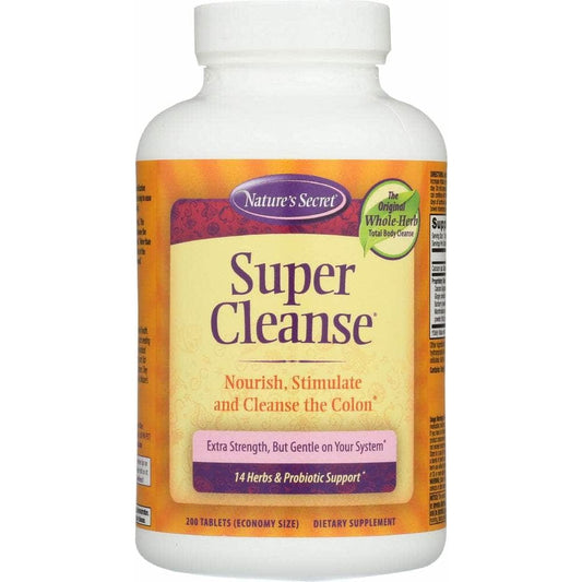 NATURES SECRET Nature'S Secret Super Cleanse, 200 Tablets