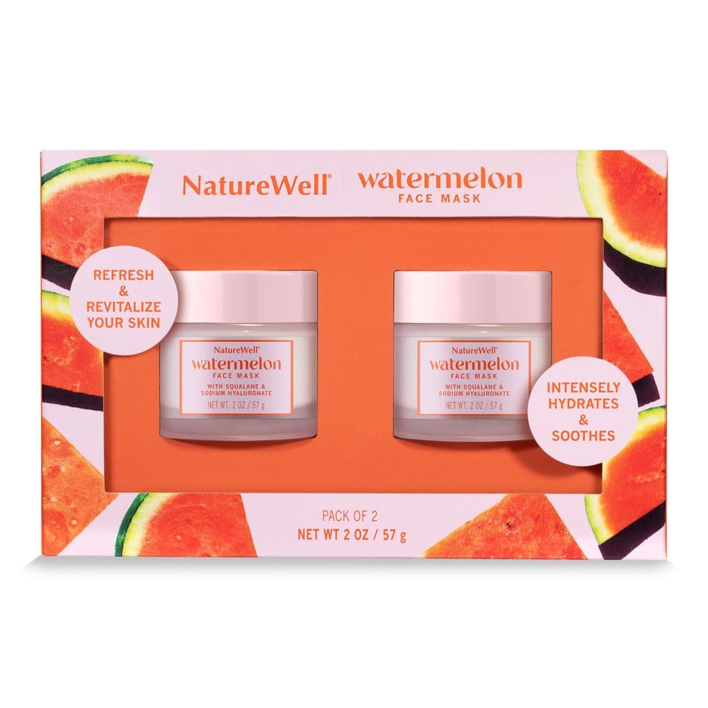 NatureWell Watermelon Face Mask (2 oz. 2 pk.) - Summer Beauty Essentials - NatureWell