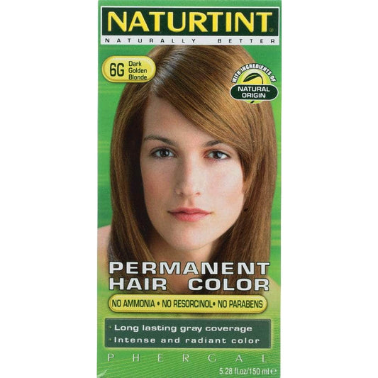 NATURTINT Naturtint Permanent Hair Color 6G Dark Golden Blonde, 5.28 Oz