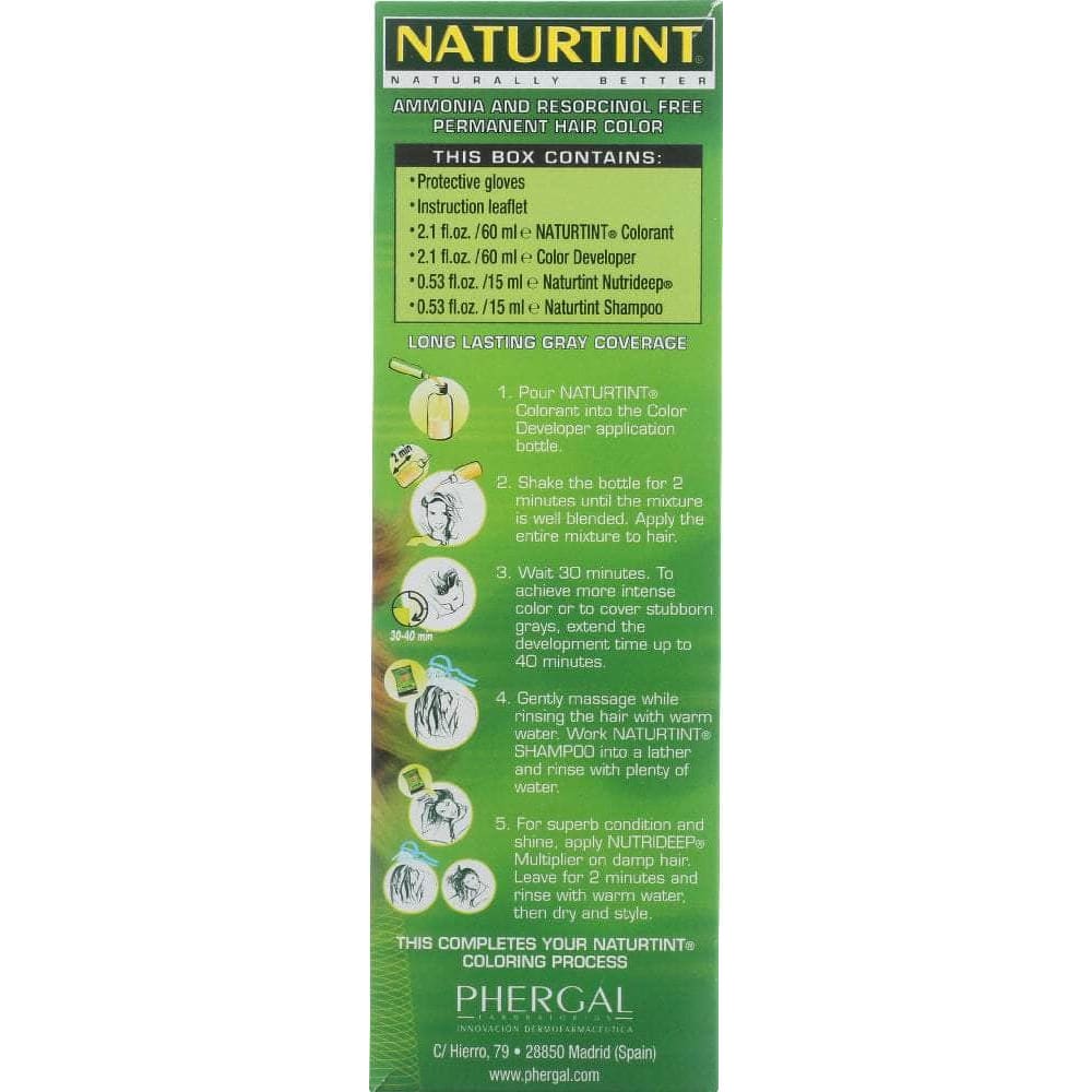 NATURTINT Naturtint Permanent Hair Color 7G Golden Blonde, 5.28 Oz