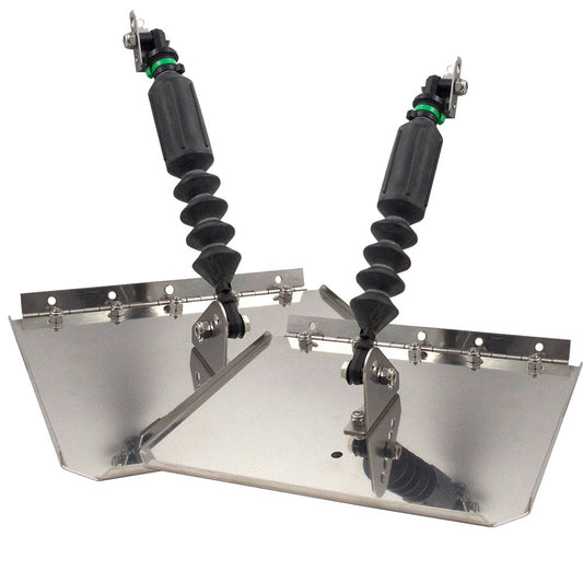 Nauticus ST780-30 Smart Tab Trim Tabs 7 X 8 f/ 10-12’ Boats w/ 20-25 HP - Boat Outfitting | Trim Tabs - Nauticus