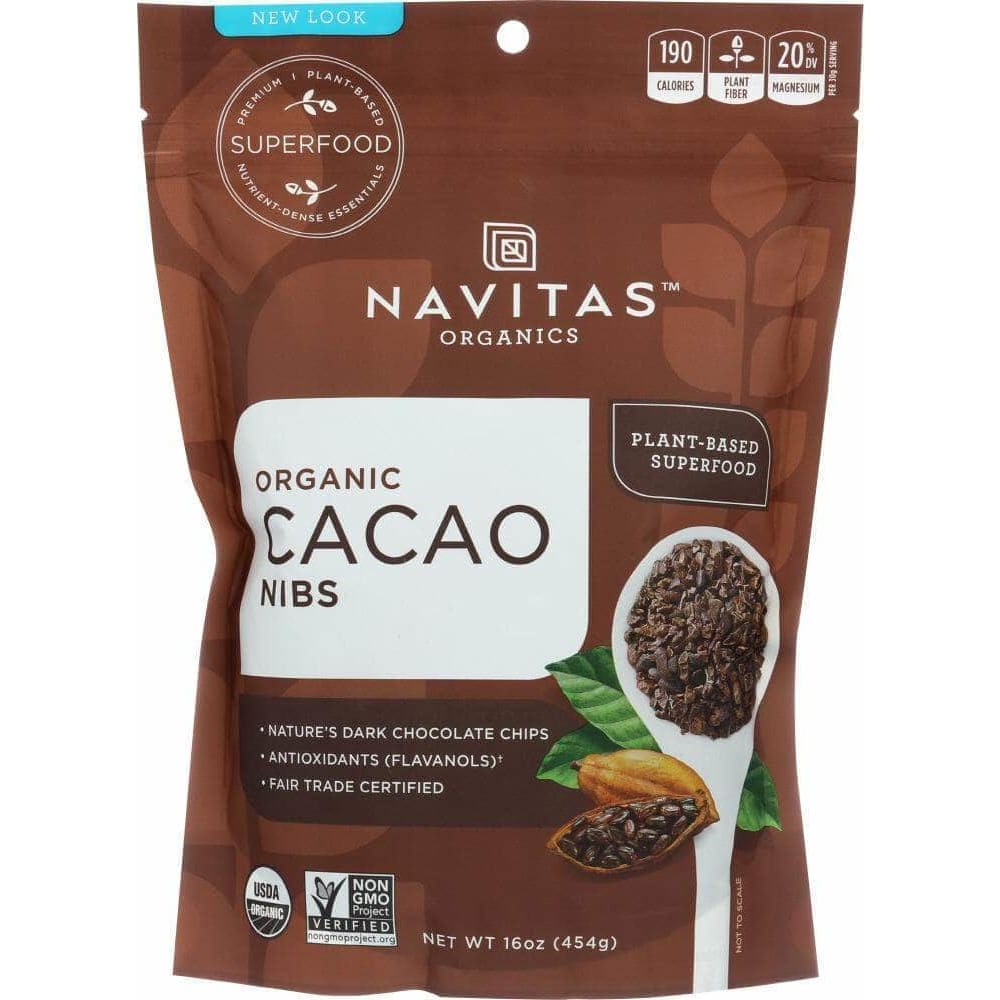 Navitas Navitas Cacao Nibs Organic, 16 oz