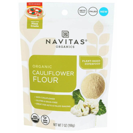 NAVITAS Grocery > Cooking & Baking > Flours NAVITAS: Organic Cauliflower Flour, 7 oz