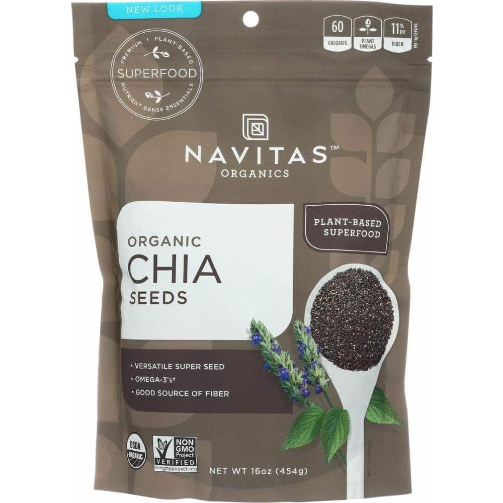 Navitas Navitas Organic Chia Seeds, 16 oz