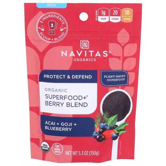 NAVITAS Navitas Organic Superfood Berry Blend, 5.3 Oz