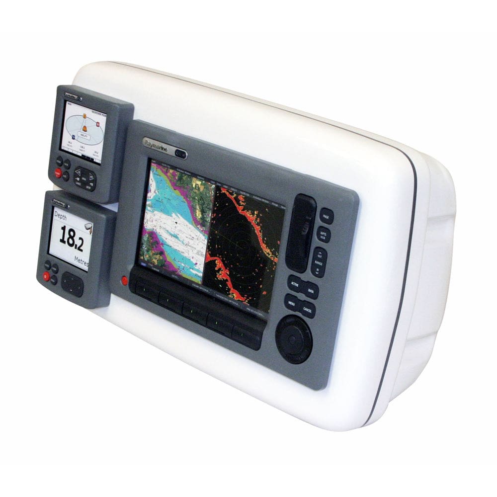 NavPod GP1081 SailPod Precut f/ Raymarine C90W/ E90W & 2 ST60s f/ 5 Guard - Boat Outfitting | Display Mounts - NavPod