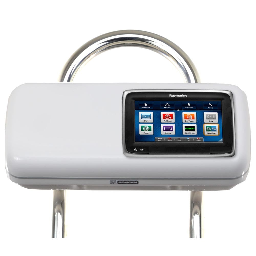 NavPod GP1503 SystemPod Pre-Cut f/ Raymarine a75/ a77/ a78 w/ Space On The Left f/ 9.5 Wide Guard - Boat Outfitting | Display Mounts -