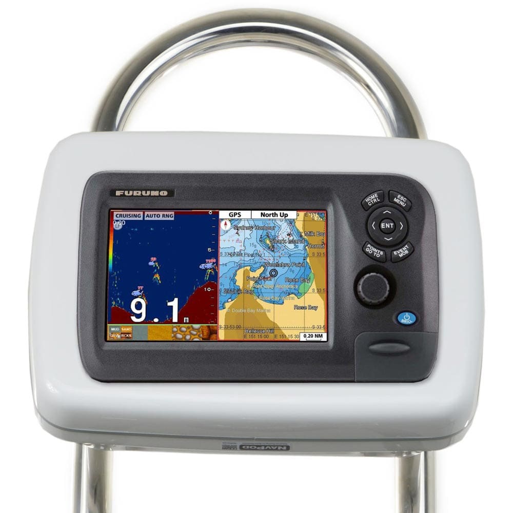 NavPod GP1818 SailPod Pre-Cut f/ Furuno GP1870/ GP1870F f/ 9.5 Wide Guard - Boat Outfitting | Display Mounts - NavPod