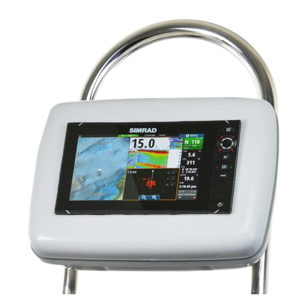 NavPod GP2050-13 SailPod Pre-Cut f/ Simrad NSS9 evo2 or B&G Zeus² 9 f/ 12 Wide Guard - Boat Outfitting | Display Mounts - NavPod