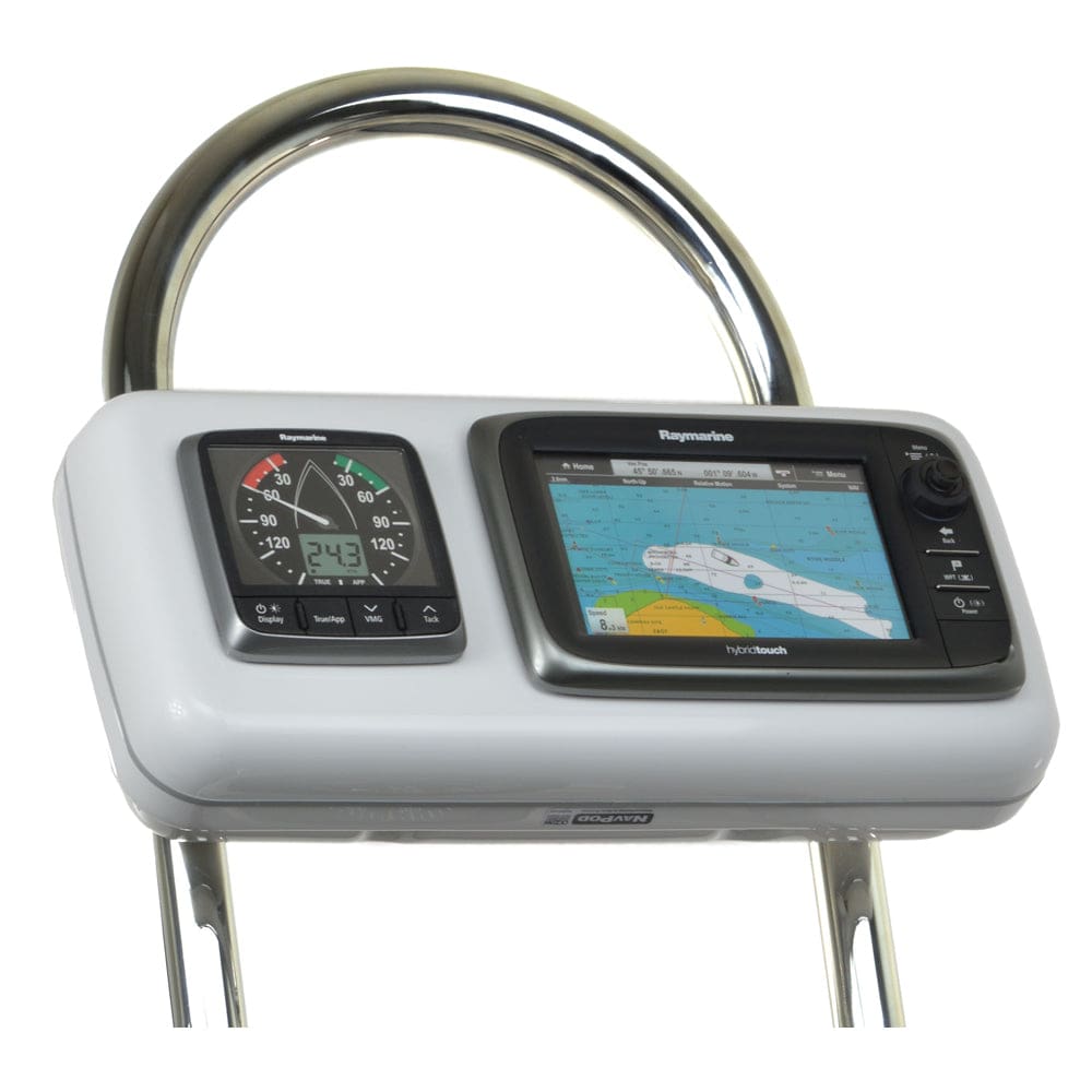 NavPod GP2512 SystemPod Pre-Cut f/ Raymarine e7/ e7D & 1 Instrument f/ 12 Wide Guard - Boat Outfitting | Display Mounts - NavPod