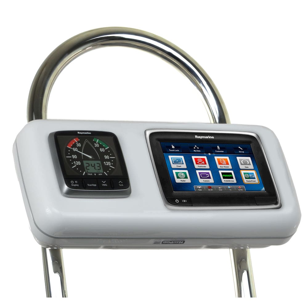 NavPod GP2513 SystemPod Pre-Cut f/ Raymarine a75/ a77/ a78 & 1 Instrument f/ 12 Wide Guard - Boat Outfitting | Display Mounts - NavPod