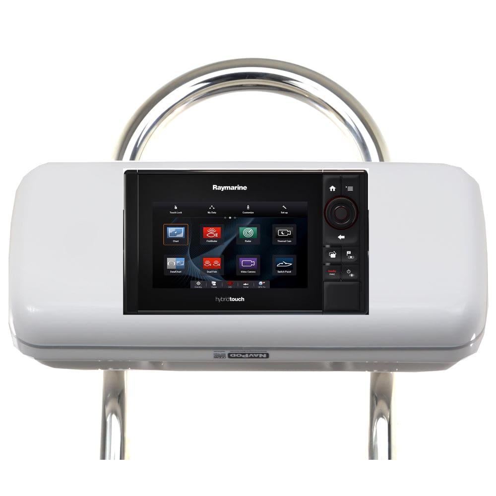 NavPod GP2524 SystemPod Pre-Cut f/ Raymarine eS75 eS77 & eS78 Mounted Center f/ 12 Wide Guard - Boat Outfitting | Display Mounts - NavPod