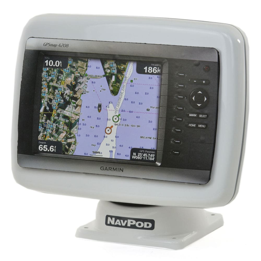 NavPod PP4802 PowerPod Precut f/ Garmin GPSMAP® 4008 & 4208 - Boat Outfitting | Display Mounts - NavPod
