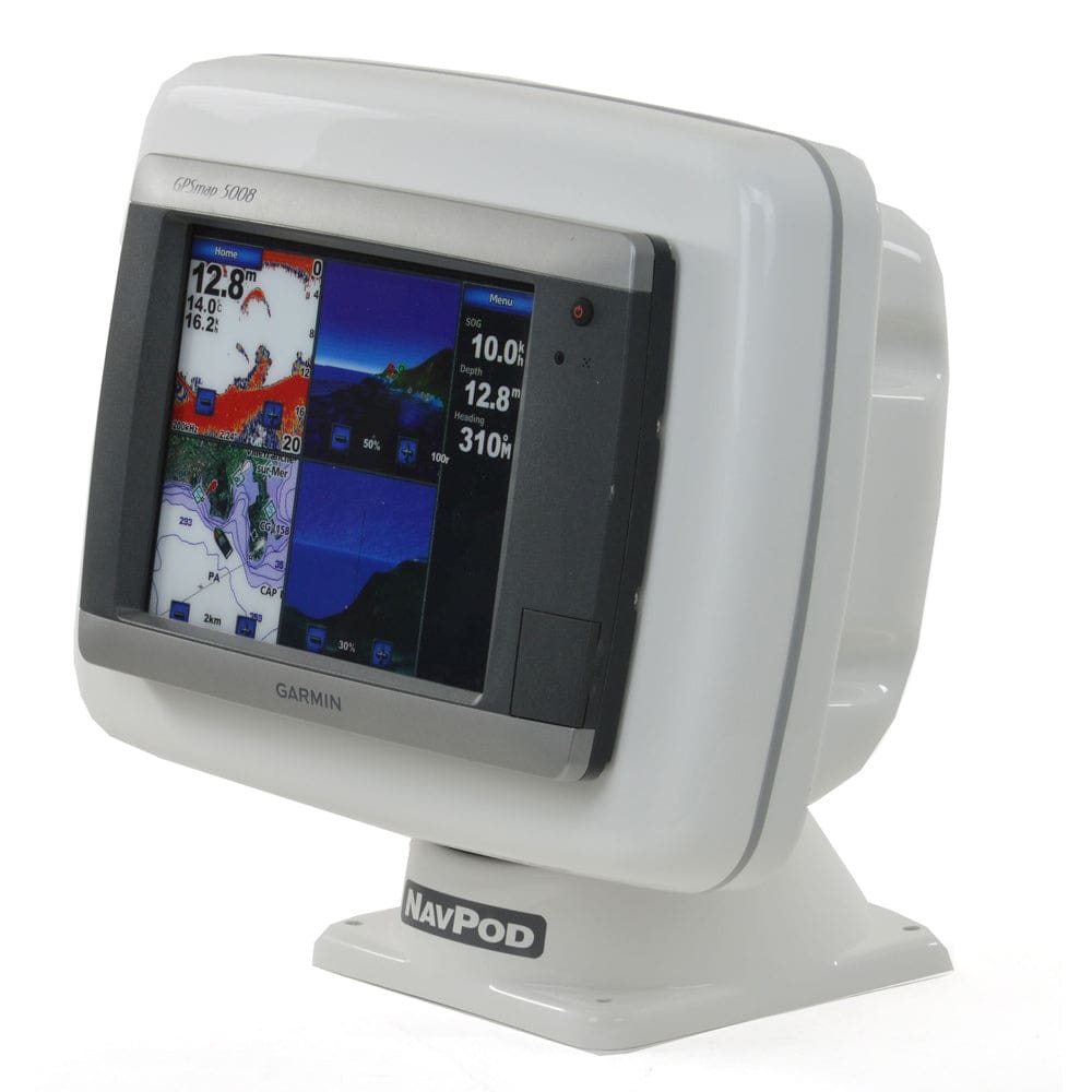 NavPod PP4804 PowerPod Precut f/ Garmin GPSMAP® 5008 & 5208 - Boat Outfitting | Display Mounts - NavPod