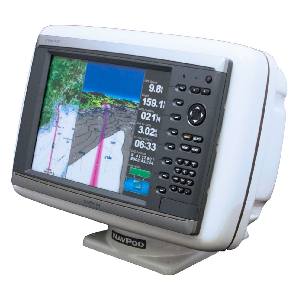 NavPod PP5032 PowerPod Precut f/ Garmin GPSMAP® 6012 & 6212 - Boat Outfitting | Display Mounts - NavPod