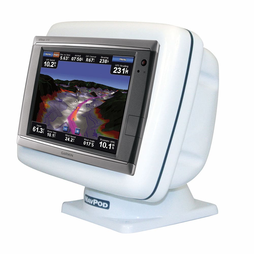 NavPod PP5034 PowerPod Precut f/ Garmin GPSMAP® 7012 & 7212 - Boat Outfitting | Display Mounts - NavPod