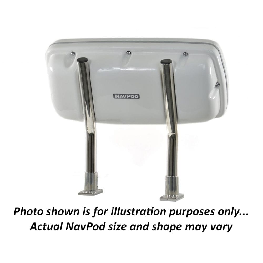 NavPod SystemPod Pre-Cut f/ Garmin GPSMAP® 942xs 942 922xs & 922 & 2 Instruments (3.6″ Holes) f/ 9.5″ Wide Guard - Boat Outfitting | Display