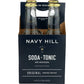 NAVY HILL Navy Hill Soda Tonic Original 4 Count, 33.8 Fo