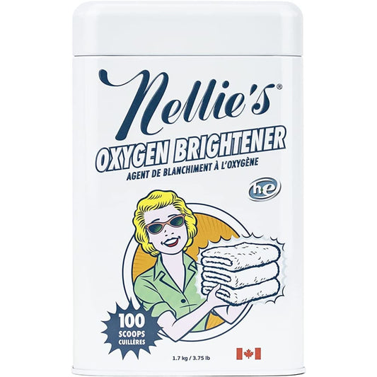 NELLIES ALL NATURAL: Brightener Oxygn 100 Load 3.75 LB - Home Products > Laundry Detergent - NELLIES ALL NATURAL