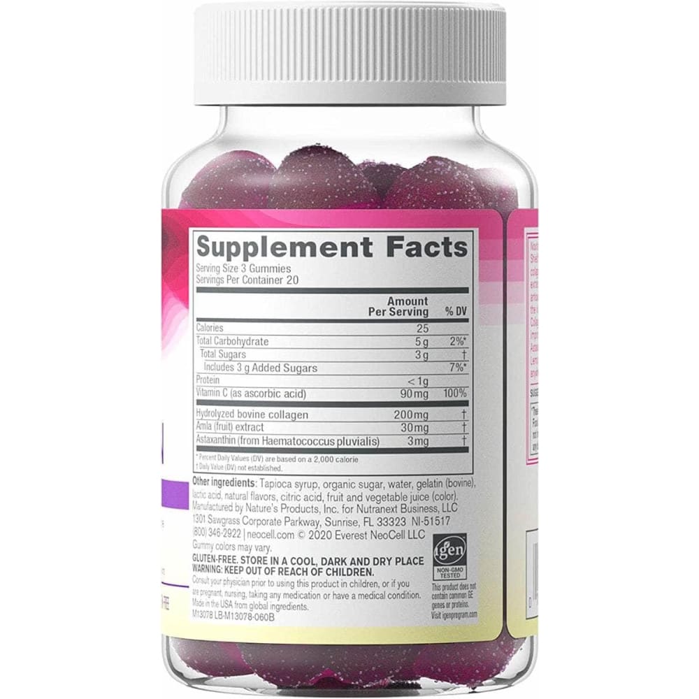 NEOCELL Neocell Beauty Shield Collagen, 60 Pc