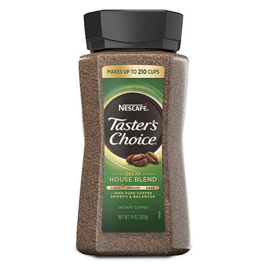 NescafÃ© Taster’s Choice Decaf House Blend Instant Coffee (14 oz.) - Decaffeinated Coffee - NescafÃ©