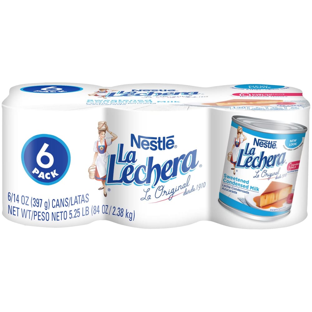 Nestle La Lechera Sweetened Condensed Milk 6 pk./14 fl. oz. - Nestle