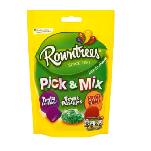 NESTLE ROWNTREE Grocery > Chocolate, Desserts and Sweets > Candy NESTLE ROWNTREE: Pick Mix Pouch Bag, 5.3 oz