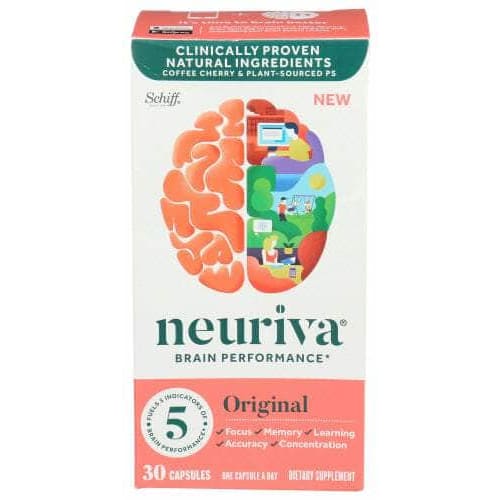 NEURIVA Vitamins & Supplements > Vitamins & Minerals NEURIVA: Supplement Brain Perform, 30 cp