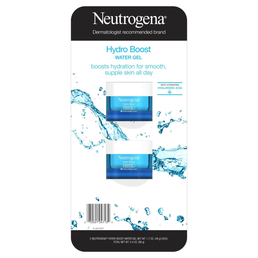 Neutrogena Hydro Boost Water Gel Facial Moisturizer 2 x 1.7 fl. oz. - Neutrogena