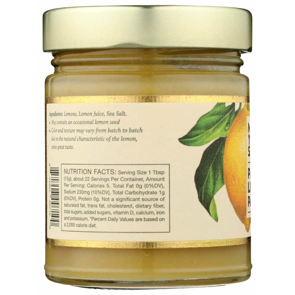 NEW YORK SHUK New York Shuk Paste Lemon Preserved, 10 Oz