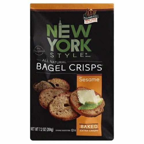 New York Style New York Style Bagel Crisps Sesame, 7.2 oz