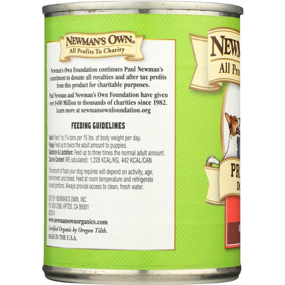 Newmans Own Newman's Own Dog Food Chicken Formula, 12.7 oz