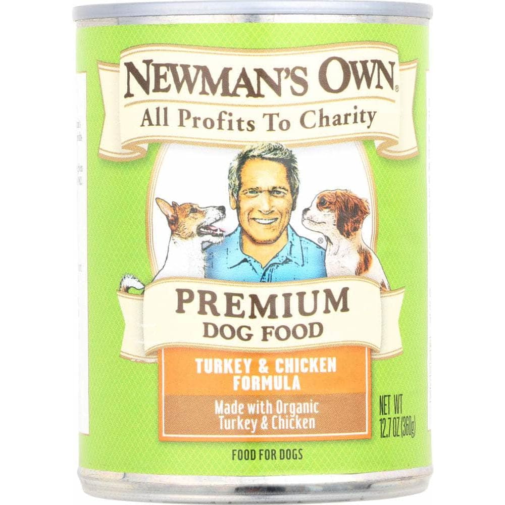 Newmans Own Newman's Own Dog Food Turkey and Chicken Formula, 12.7 oz