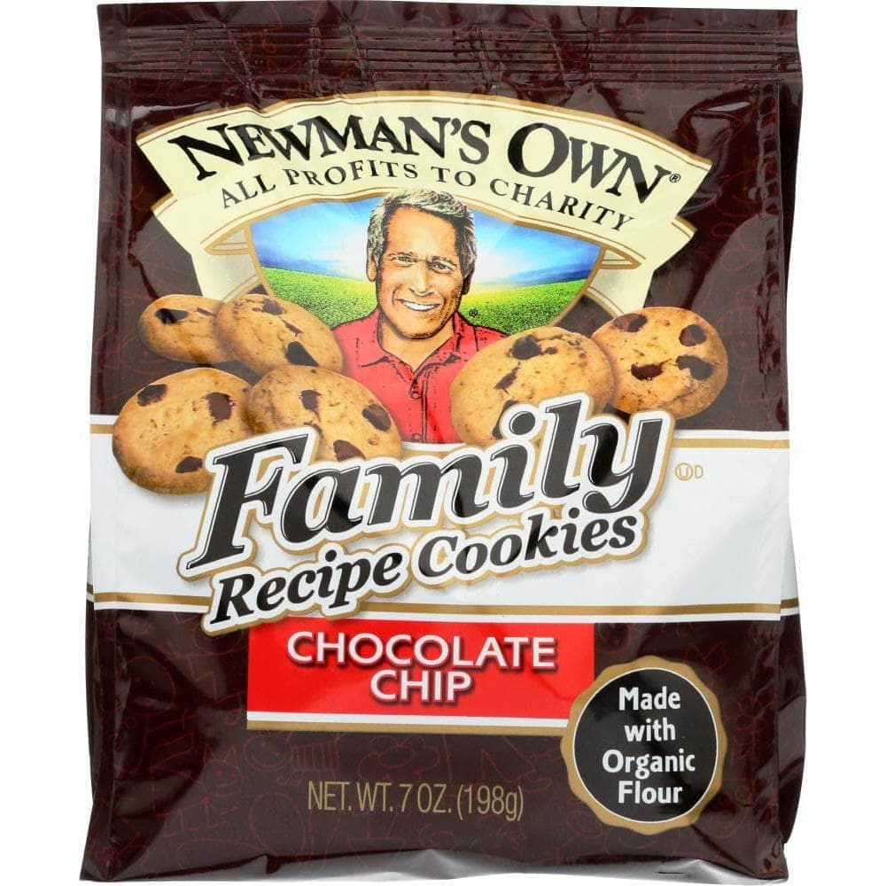 Newmans Own Newmans Own Organic Cookie Chocolate Chip Family Recipe, 7 oz