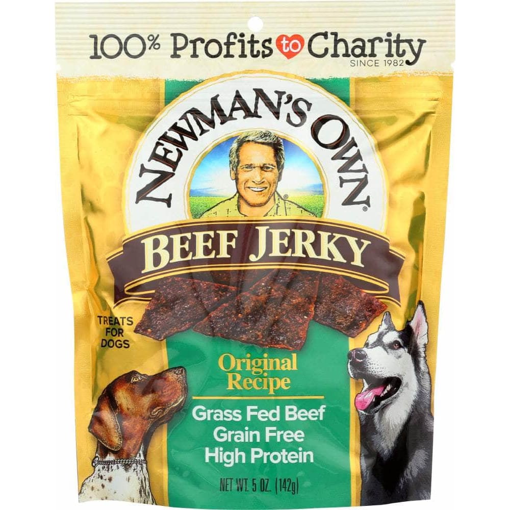 Newmans Own Newmans Own Organic Dog Treat Beef Jerky Original, 5 oz