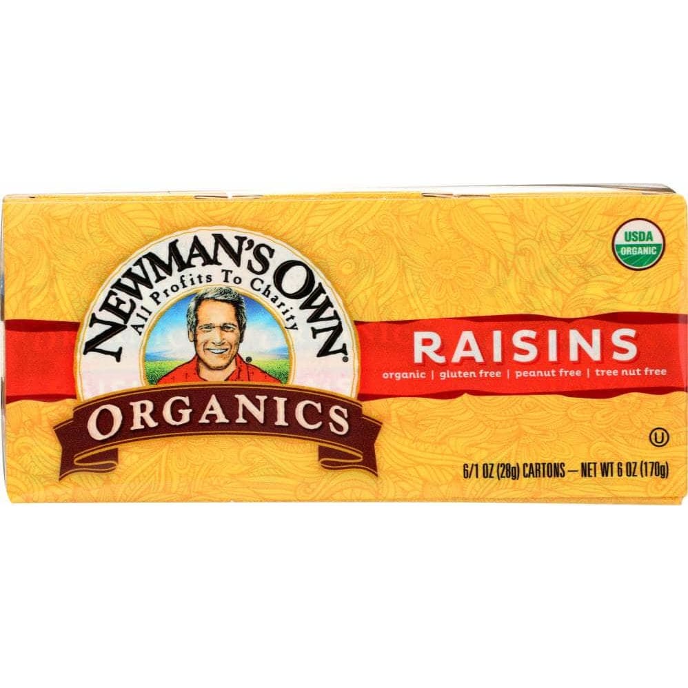 Newmans Own Newmans Own Organic Organic Raisins 1 oz 6 Pack, 6 oz