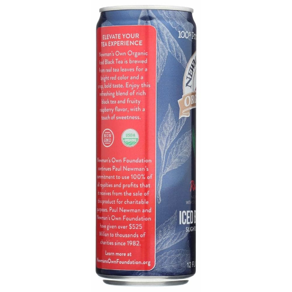 NEWMANS OWN ORGANICS Grocery > Beverages > Coffee, Tea & Hot Cocoa NEWMANS OWN ORGANICS: Raspberry Iced Black Tea, 12 fo