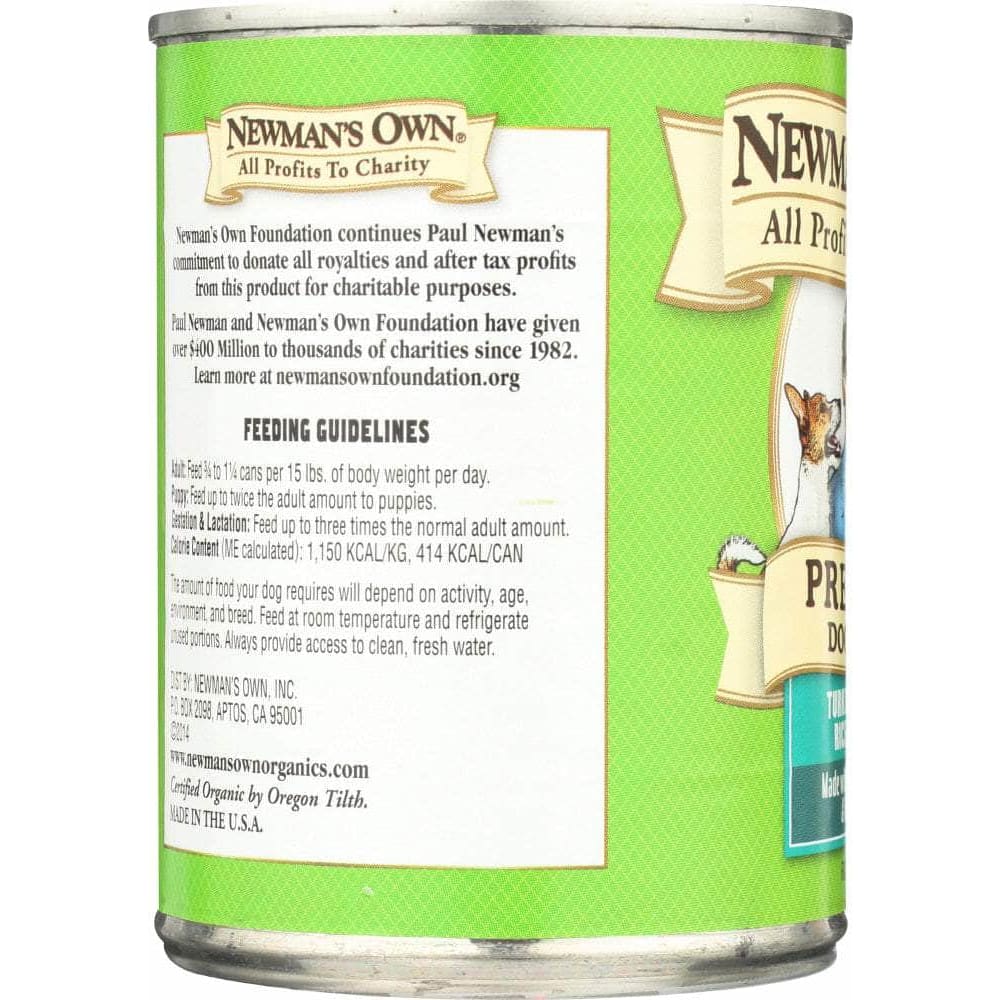 Newmans Own Newman's Own Premium Dog Food Turkey and Brown Rice, 12.7 oz